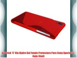 Samrick 'S' Ola Hydro Gel Funda Protectora Para Sony Xperia Z2 - Rojo (Red)