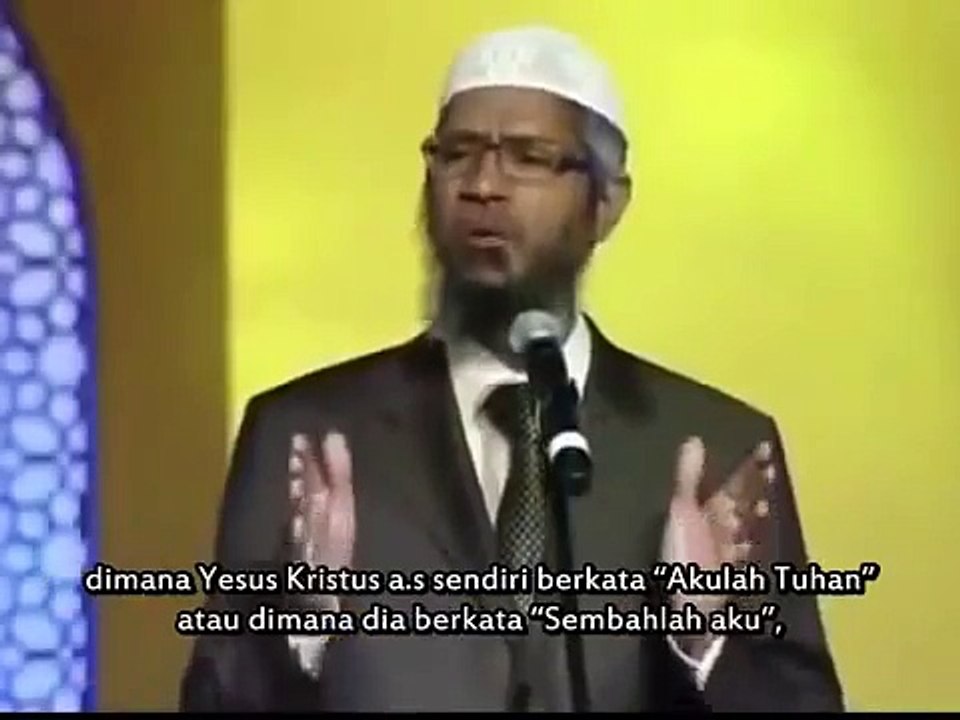 Dr. Zakir Naik Videos. Islam Mewajibkan Pengikutnya Beriman Pada Yesus a.s Dr Zakir Naik Harus Nonton!