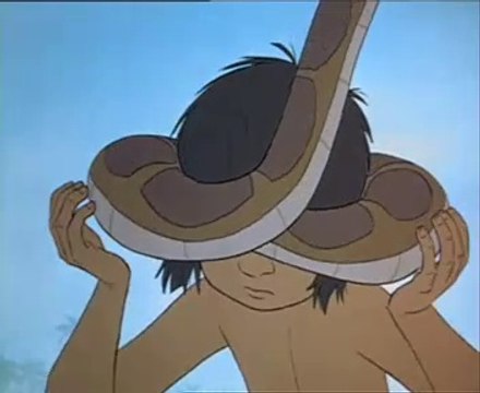 En trois lettre : le nom du serpent dans le livre de la jungle ?