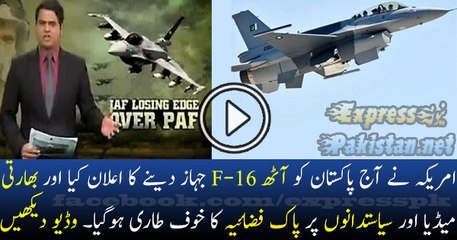 india is crying over Pakistani F16 deal with USA