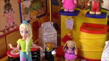 FROZEN Dolls Shop at the Build-A- Bear Workshop! Frozen Anna & Elsa ! MiWorld Playset! FUN