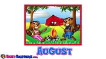 Months of the Year Chant | Calendar Learning Song, Childrens Easy English, Daycare Education