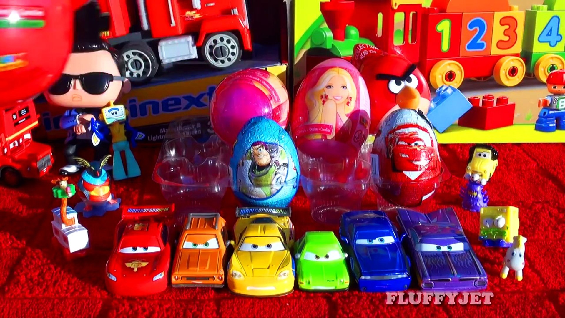 fluffy jet toys surprise eggs
