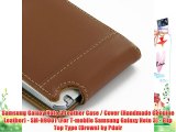 Samsung Galaxy Note 3 Leather Case / Cover (Handmade Genuine Leather) - SM-N900T (For T-mobile