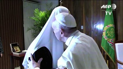 Le pape et le patriarche orthodoxe russe se rencontrent à Cuba