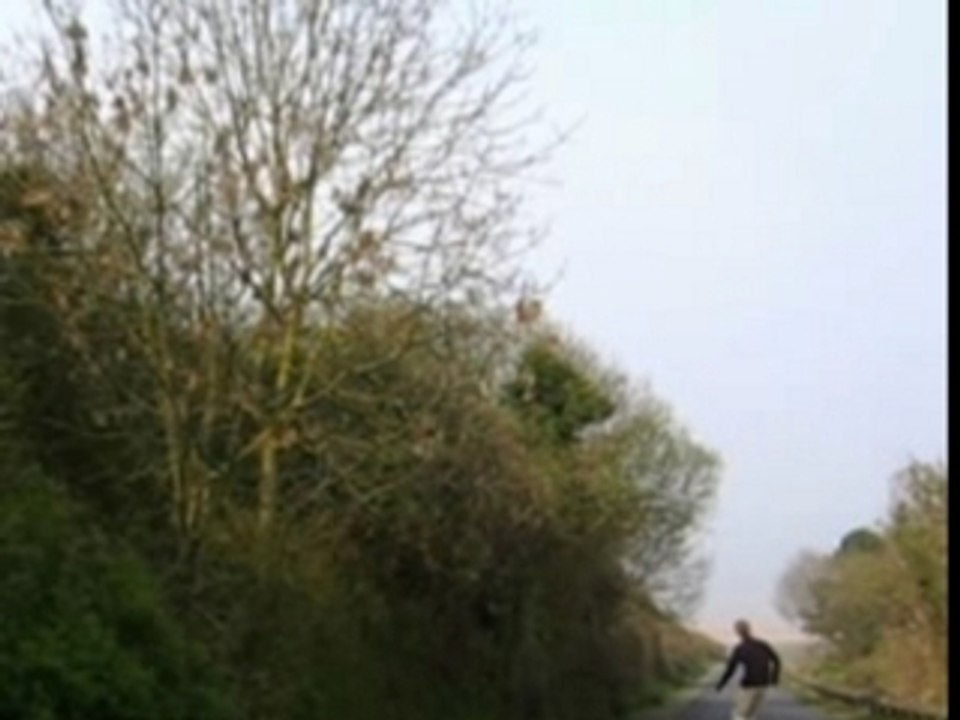 Longboard live fall #1