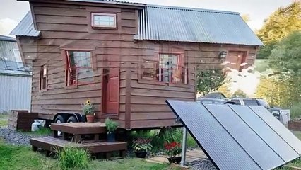 Обустройство маленького дома на колесах