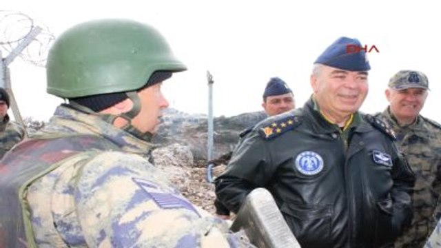 Orgeneral Abidin Ünal, Suriye Sınırında Konuşlu Hawk Bataryası?nda
