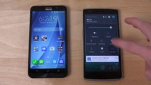 ASUS ZenFone 2 vs. OnePlus One - Which Is Faster? (4K)