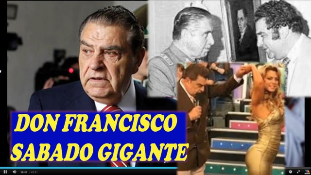 DON FRANCISCO ACOSO Y FAVORES SEXUALES DESVIO DE FONDOS DEL TELETON NEXOS CON PINOCHET