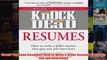 Download PDF  Knock em Dead Resumes How to Write a Killer Resume That Gets You Job Interviews FULL FREE