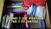 Avec des sacs plastiques aussi...