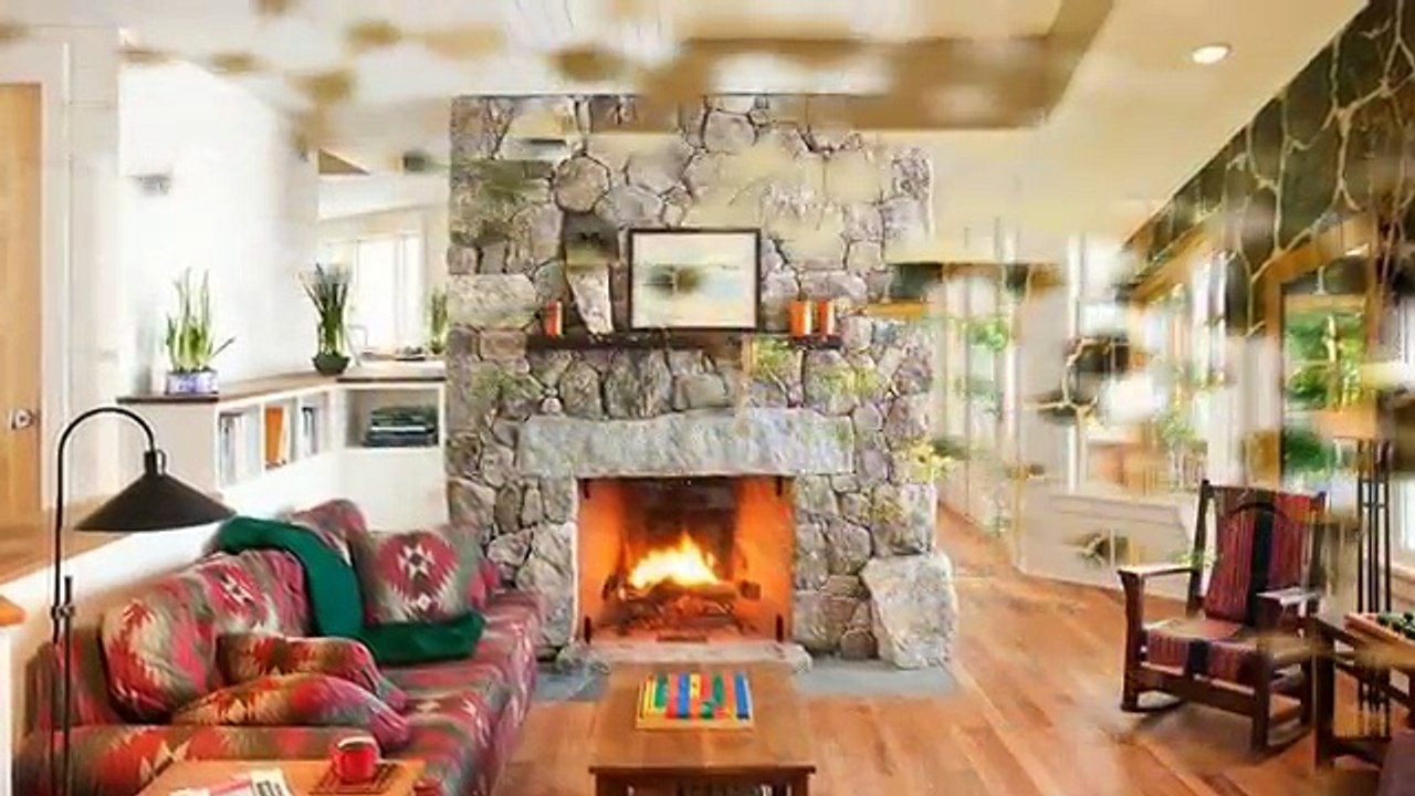 Отделка декоративным камнем в интерьере