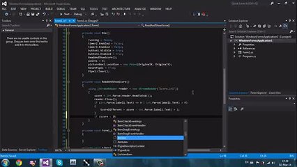 C# How to create a Flappy Bird_clip3