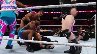 Roman Reigns competes in a _One vs. All_ Match_ Raw, January, 2016