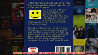 Download PDF  Seven Secrets of Great Walmart People Greeters FULL FREE