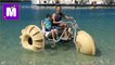 Мистер Макс и Катя в Дубаи День10 катаемся на катамаране трицикле по морю покупаем сувениры на рынке