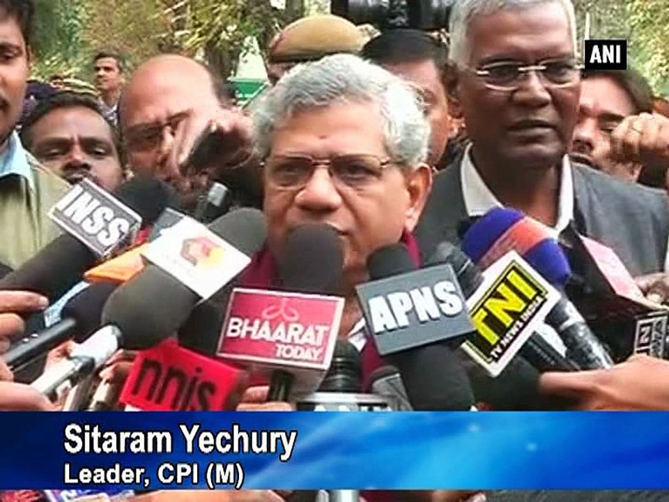 JNU protest video's authenticity is questionable: Yechury