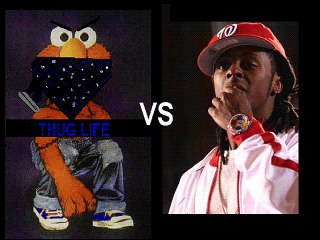 Thug Life Elmo vs Lil Wayne