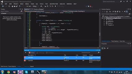 C# How to create a Flappy Bird_clip7