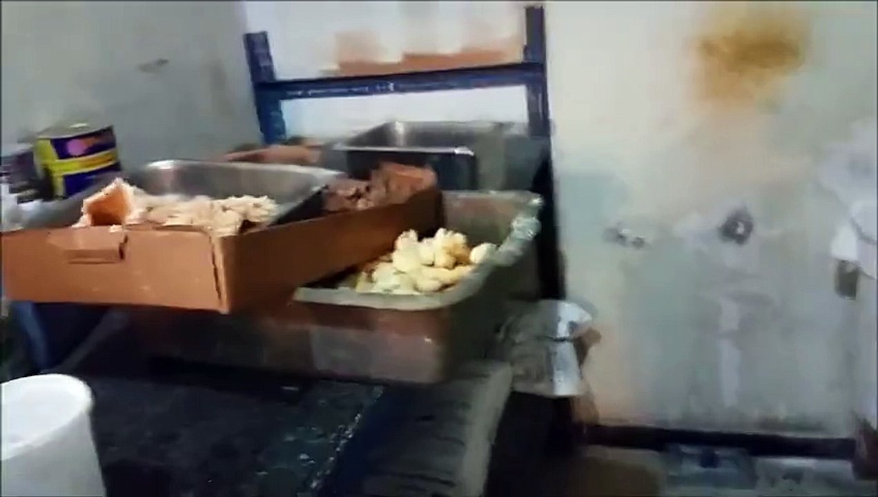 Questionable Food Storage Practices - Disgusting restaurant kitchen