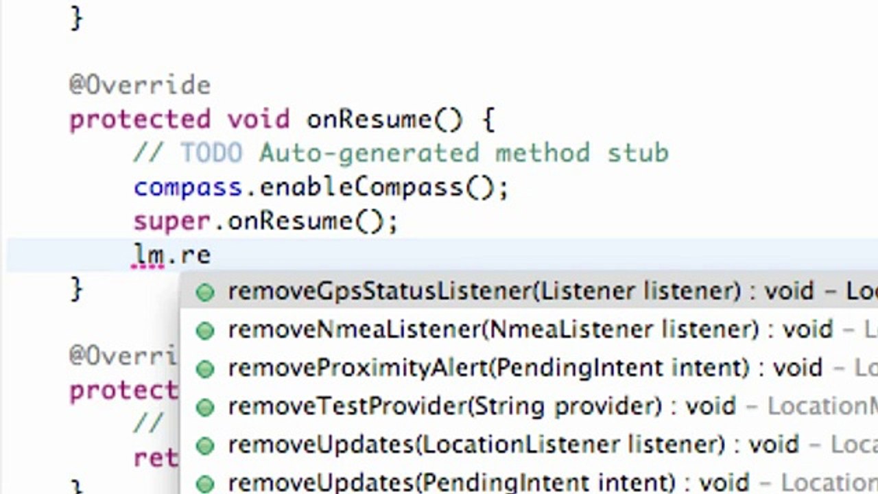 144 - Updating with OnLocationChanged method