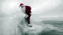 Père noël arrive en surf ^^^^^^