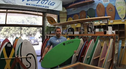 Poly E-Glass Polyester skimboard from Victoria Skimboards