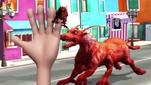 Finger Family Rhymes for Children Dinosaur Gorilla and Dragon | Finger Family Nursery Rhymes