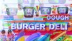 Burger Deli Dough Set Play Doh Food ModeleerDeeg Pretend to play with food