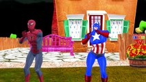 Finger Family Rhymes Spiderman Batman Hulk Superman Cartoons | Children Nursery Rhymes Collection