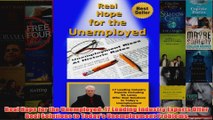 Download PDF  Real Hope for the Unemployed 17 Leading Industry Experts Offer Real Solutions to Todays FULL FREE