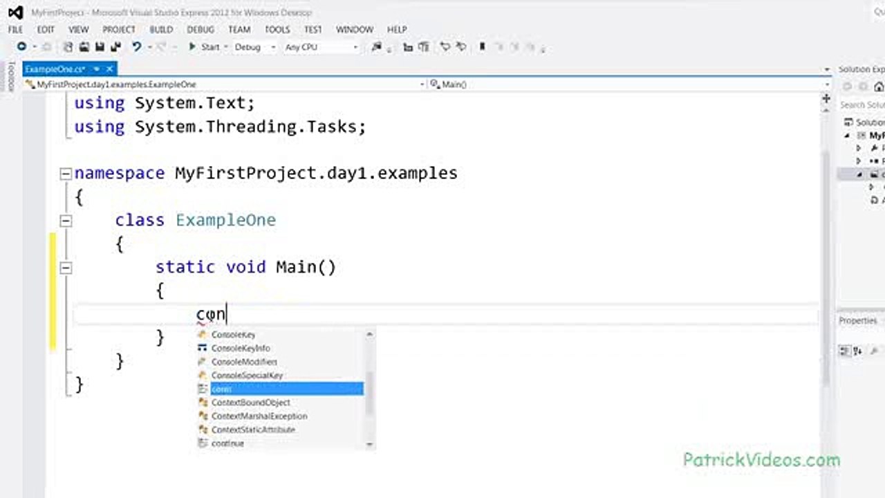 C# programming tutorial - Step by Step_clip2
