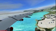 FSX Kai Tak Landing Take 4