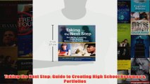 Download PDF  Taking the Next Step Guide to Creating High School Resumes  Portfolios FULL FREE