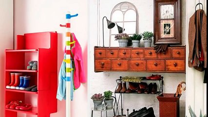 Бежевая палитра для оформления прихожей