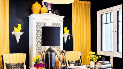 Желтый цвет в интерьере. Различные оттенки