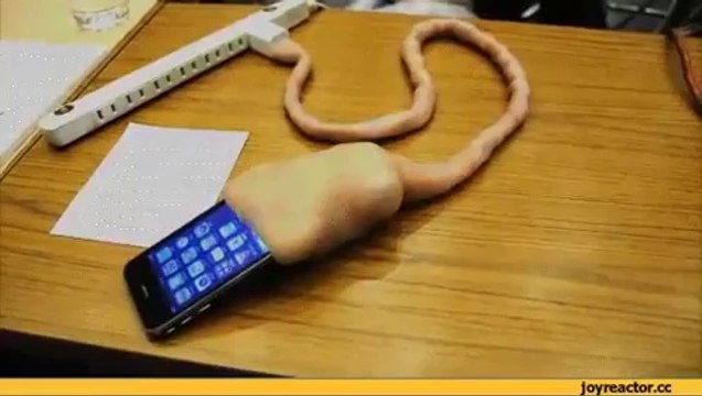 Попросила сына купить зарядку на телефон... Купил... На работе шеф заикаться начал!