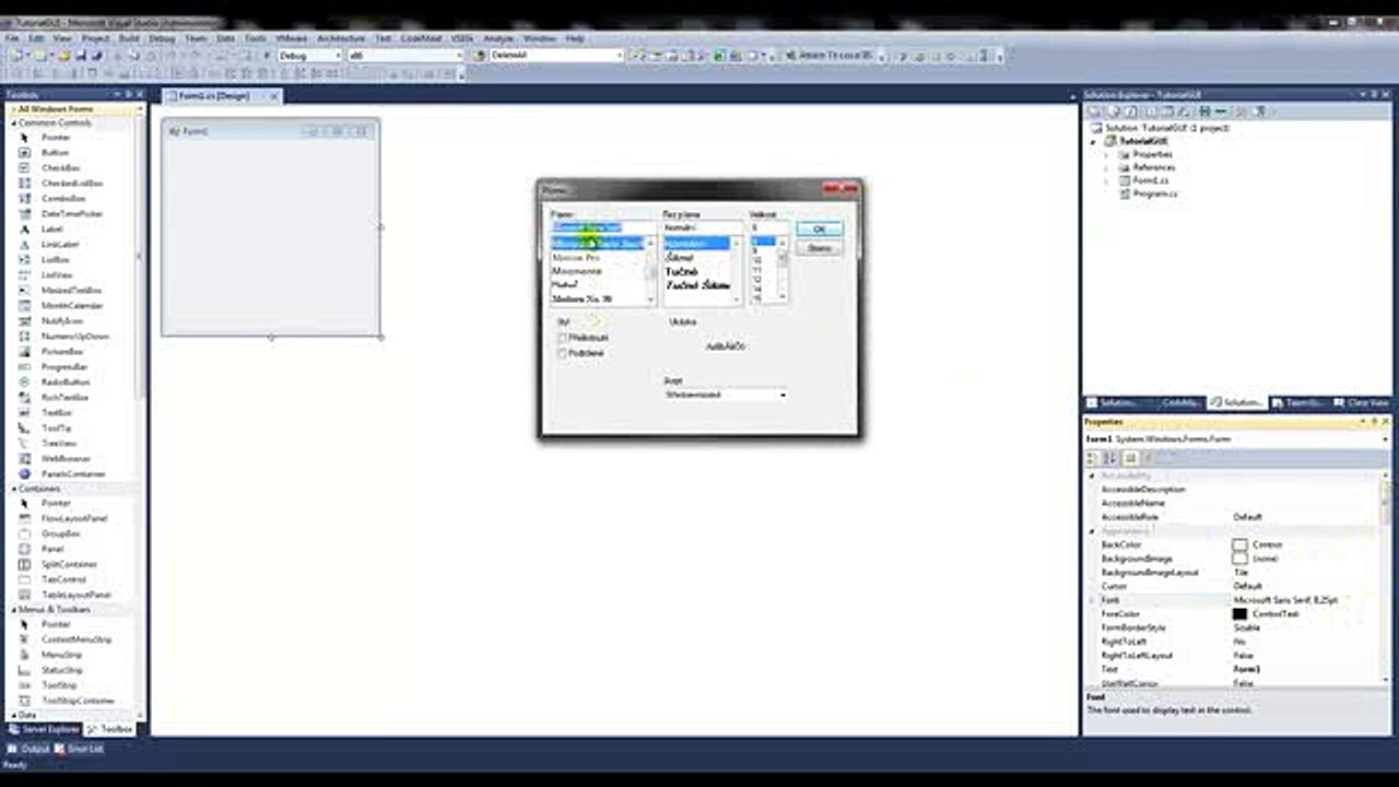 C# Tutorial CZ_clip1
