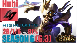 Huhi - Kassadin vs Xerath (Highlights) - League of Legends