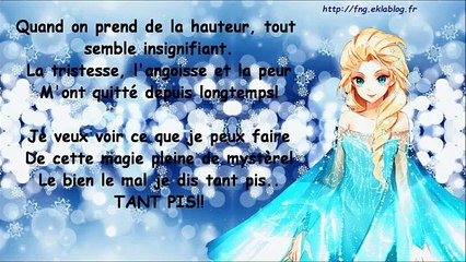 La Reine des Neiges- Liberée, Délivrée paroles