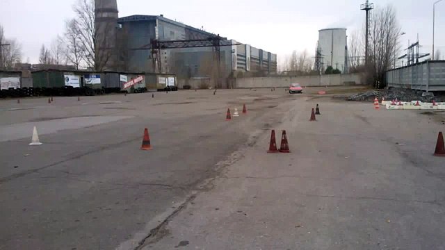 Торможение с юзом на 60 км-ч от ЦПВМ КАРБОН carbon.co.ua