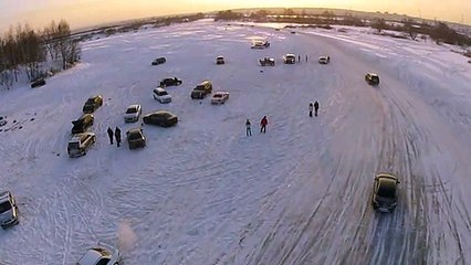Дрифт на Москва-реке