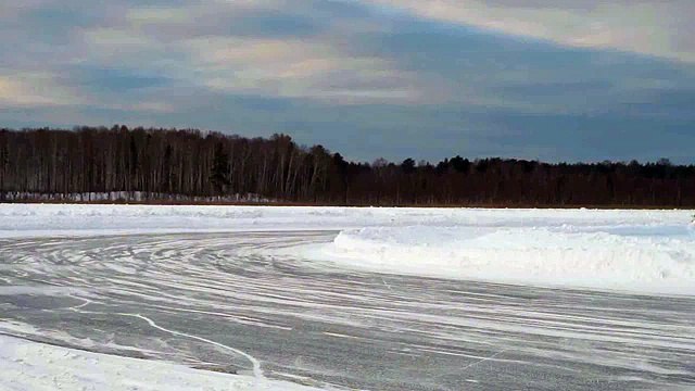 Тренировка x-avto на subaru sti, упражнения на ледовой трассе