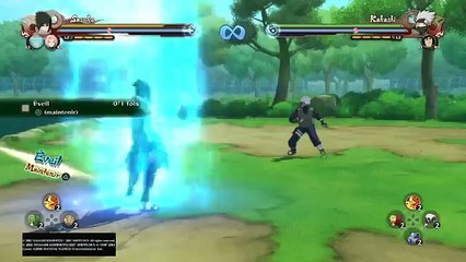 NARUTO SHIPPUDEN: Ultimate Ninja STORM 4 entraînement de kakashi (1024p FULL HD)