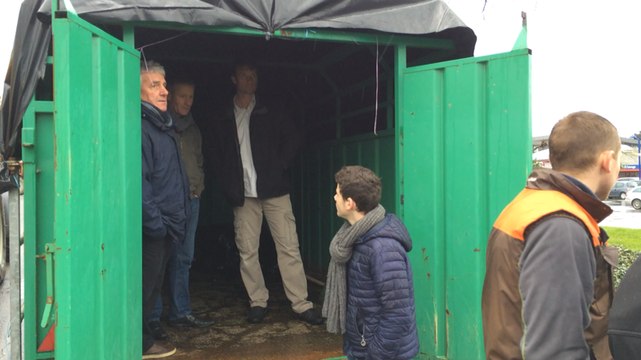 Manifestation des agriculteurs du pays de Saint-Malo