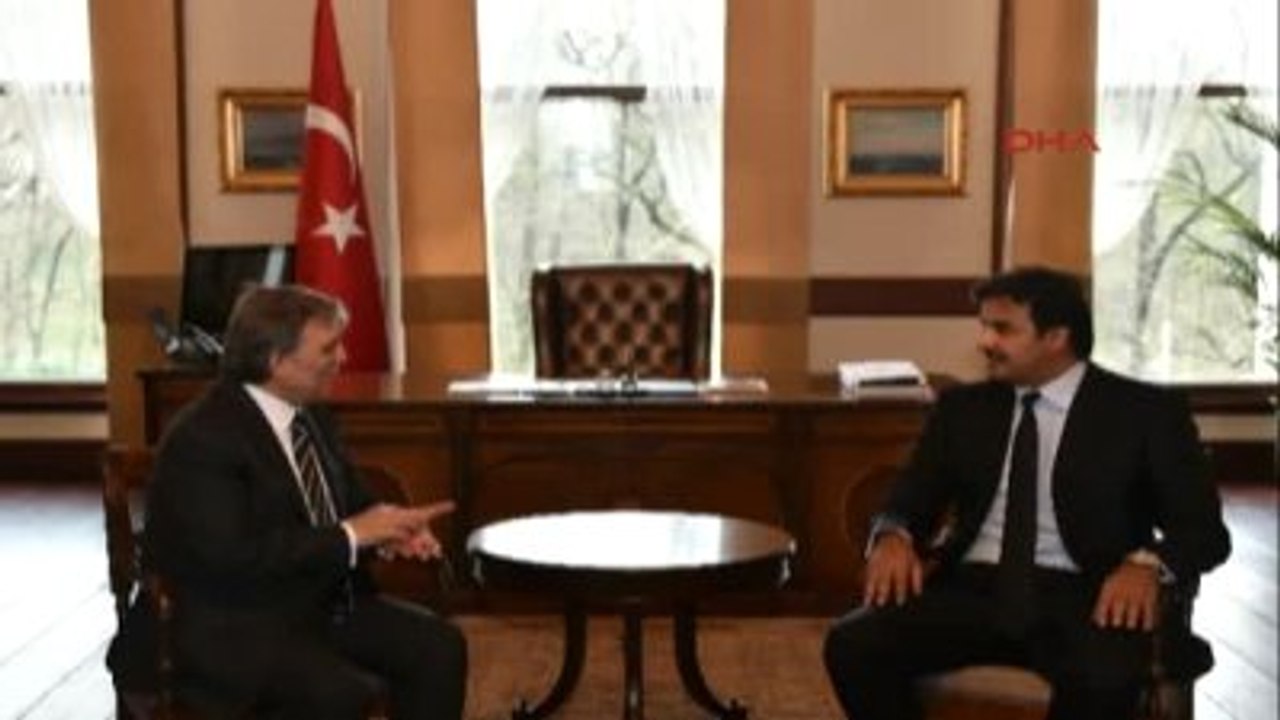 Katar Emirinden Abdullah Gül?e Taziye Ziyareti