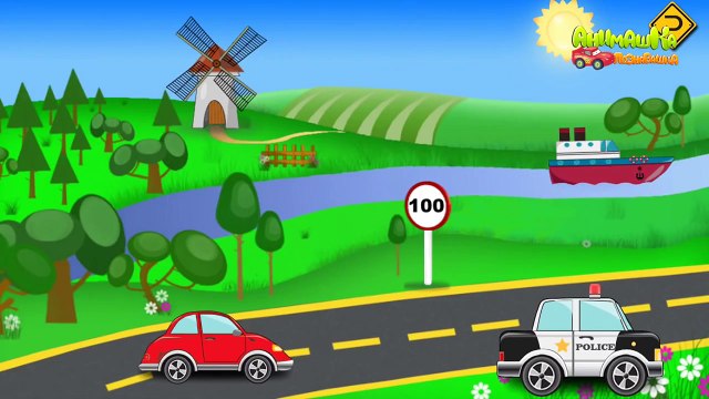 Машинки. Мультики про машинки. Машина скорой помощи. Пожарная и полицейская машина. Мультф