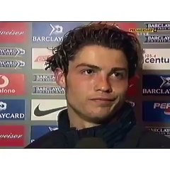 Cristiano Ronaldo's first interview as a Manchester United player 2003