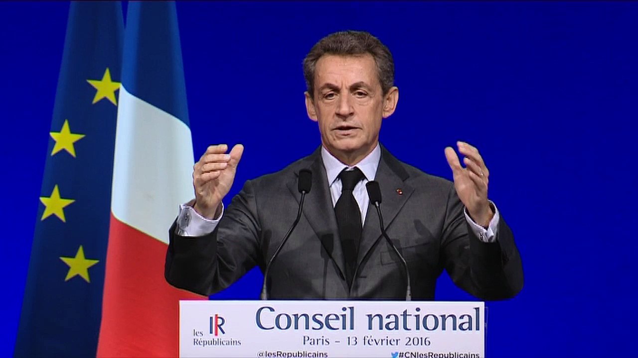 Nicolas Sarkozy : "Nous ne voulons pas ressembler au PS qui n’est fait que de chapelles"